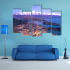 The popular spectacular view of Queenstown in New Zealand Multi Panel Canvas Wall Art