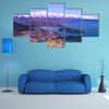 The popular spectacular view of Queenstown in New Zealand Multi Panel Canvas Wall Art