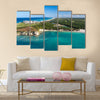 Aerial view of Macao beach, Bavaro, Dominican Republic Multi Panel Canvas Wall Art