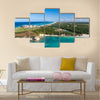 Aerial view of Macao beach, Bavaro, Dominican Republic Multi Panel Canvas Wall Art