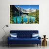 Banff National Park, Moraine Lake, Canada, Multi Panel Canvas Wall Art