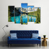 Banff National Park, Moraine Lake, Canada, Multi Panel Canvas Wall Art