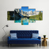 Banff National Park, Moraine Lake, Canada, Multi Panel Canvas Wall Art