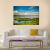 Lake Toba in North Sumatra, Indonesia multi panel canvas wall art