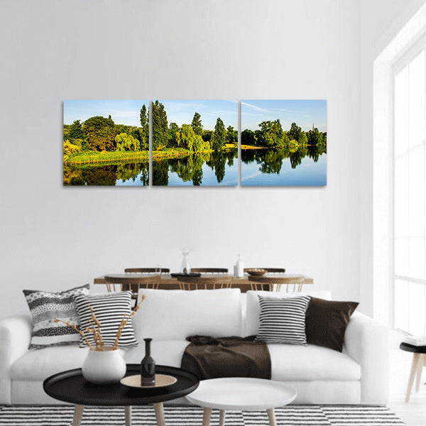 Serpentine panoramic canvas wall art