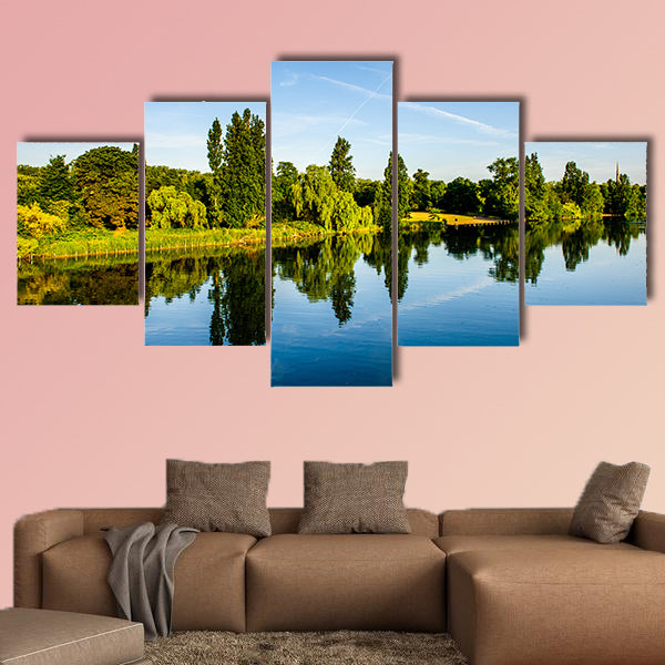 Serpentine Multi panel canvas wall art