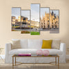 Duomo cathedral and Vittorio Emanuele gallery Multi Panel Canvas Wall Art