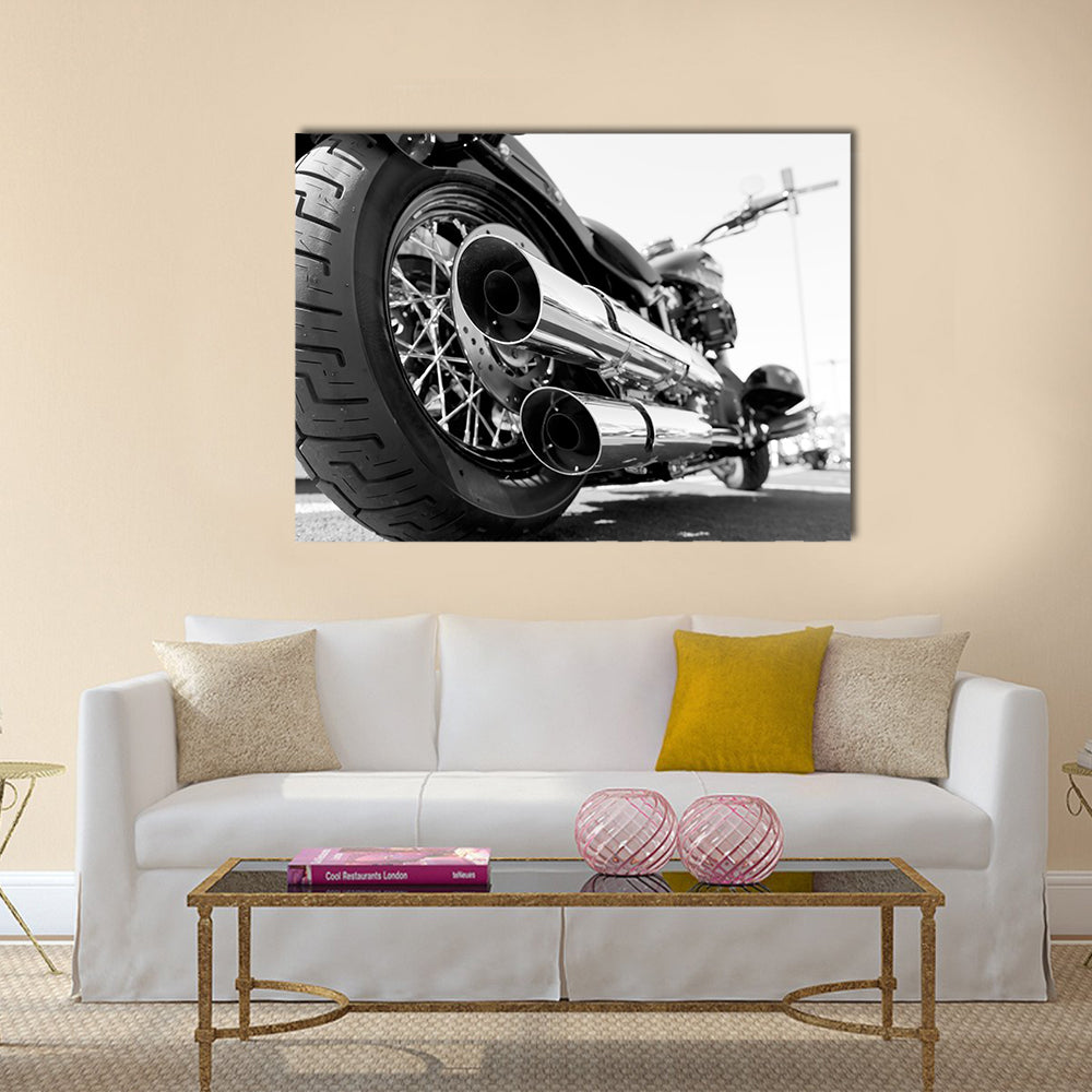 Motorcycle Multi panel canvas wall art