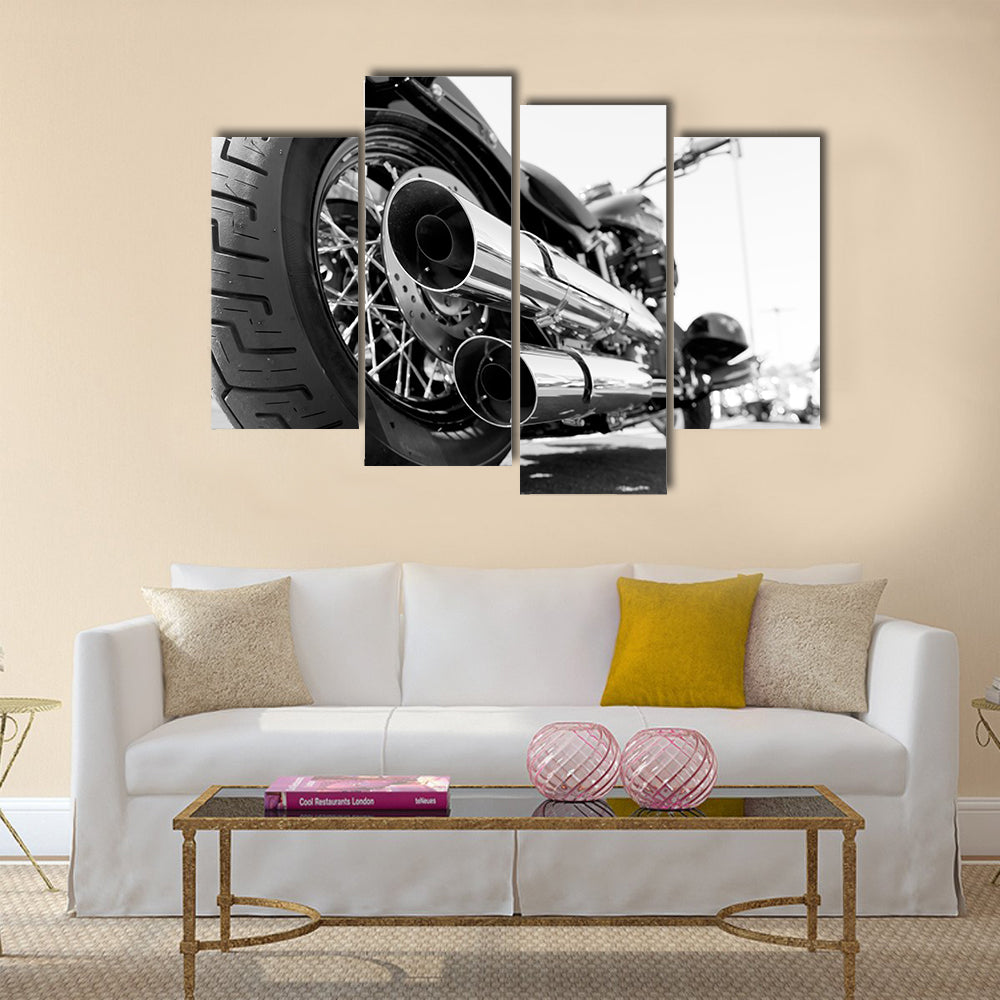 Motorcycle Multi panel canvas wall art