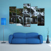 Waterfalls Northern Thailand multi panel canvas wall art