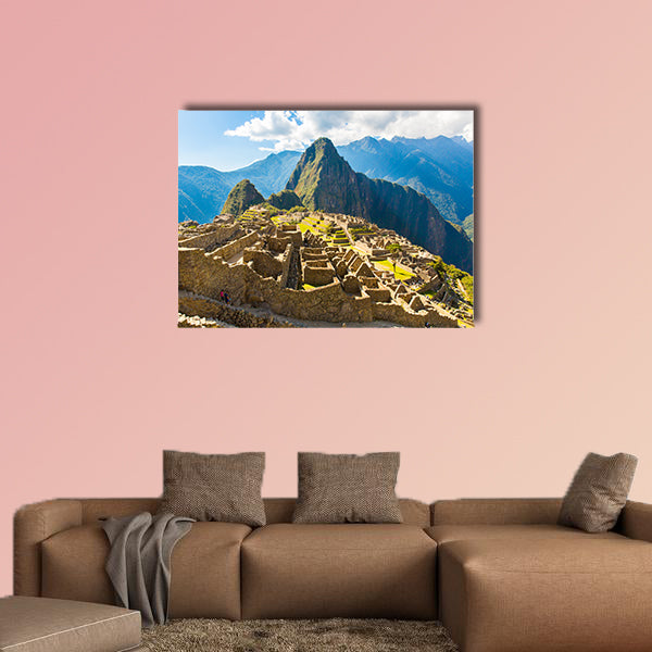 Mysterious city, the Machu Picchu, Peru, South America multi panel canvas wall art