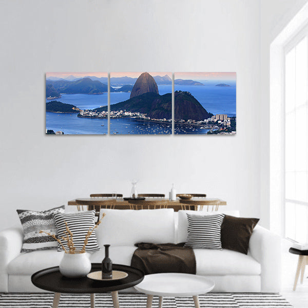 Rio De Janeiro, Brazil landscape Panoramic Canvas Wall Art