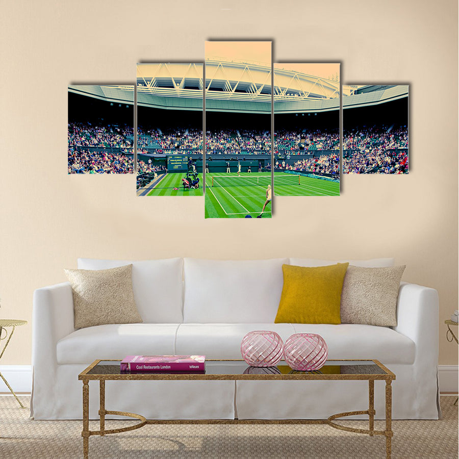 Wimbledon Centre Court Multi panel canvas wall art