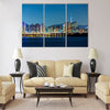 Seoul skyline Multi panel canvas wall art