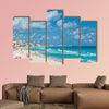 Cancun beach panorama, Mexico multi panel canvas wall art