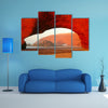 The Red arches on Atlantic Ocean coast, Morocco multi panel canvas wall art