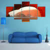 The Red arches on Atlantic Ocean coast, Morocco multi panel canvas wall art