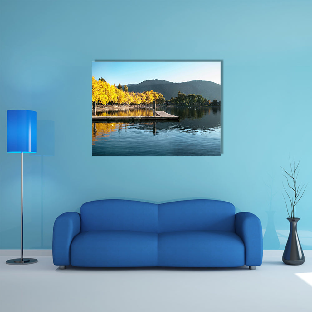 Sunrise at Wapato Resort on Lake Chelan multi panel canvas wall art