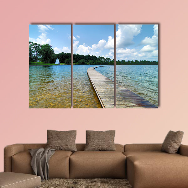 Martin Blue multi panel canvas wall art
