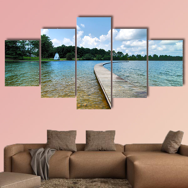 Martin Blue multi panel canvas wall art