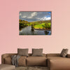 View of a bend in the River Lune at Kirkby Lonsdale, Cumbria wall art