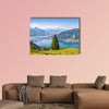 Beautiful landscape with Alps and Zeller See in Zell am See, wall art