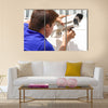 Setup cctv camera Multi panel canvas wall art