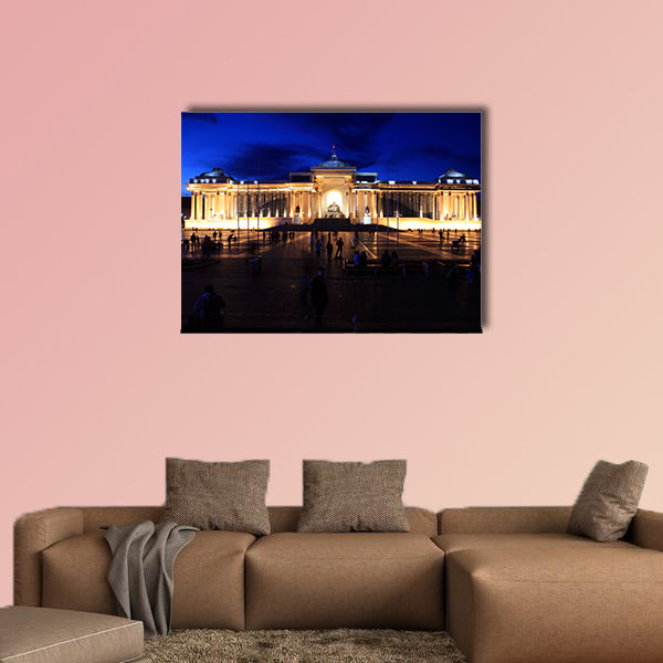 The Ulaanbaatar National Museum Chingghis Khaan multi panel canvas wall art