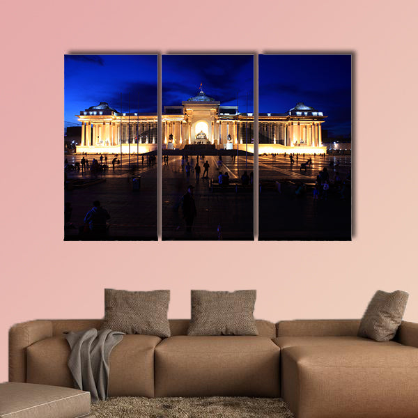 The Ulaanbaatar National Museum Chingghis Khaan multi panel canvas wall art