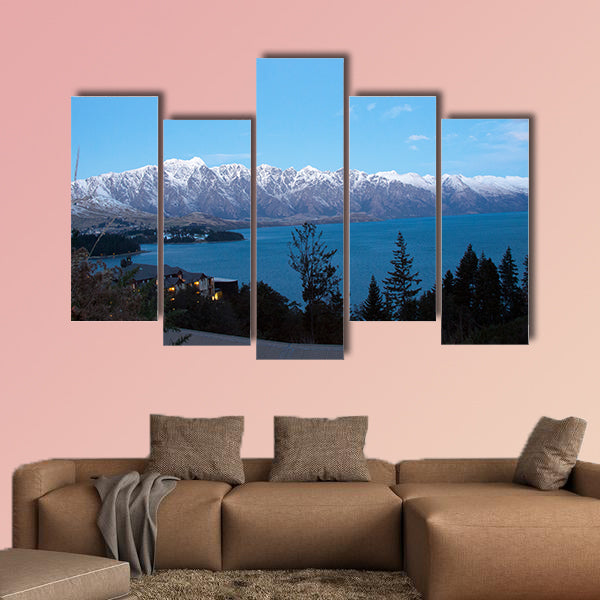Queenstown Mountains Multi panel canvas wall art