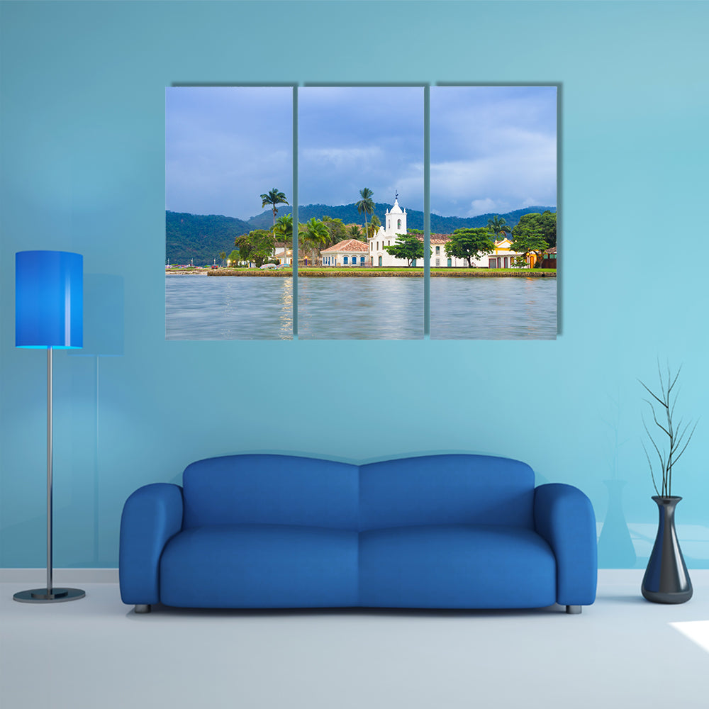 The Costa Verde Green Coast, a lush, green coast Multi Panel Canvas Wall Art