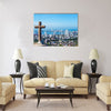 View of the modern part of Cartagena Multi Panel Canvas Wall Art