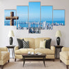 View of the modern part of Cartagena Multi Panel Canvas Wall Art