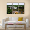 The Iguassu  Falls is one of the largest masses in Paraguay and Argentina Multi panel canvas wall art