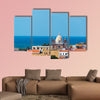 Historic center of Cartagena, Colombia with San Pedro Claver church multi panel canvas wall art