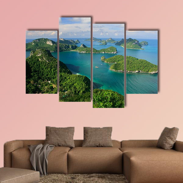 Ang Thong National Marine Park, Thailand multi panel canvas wall art