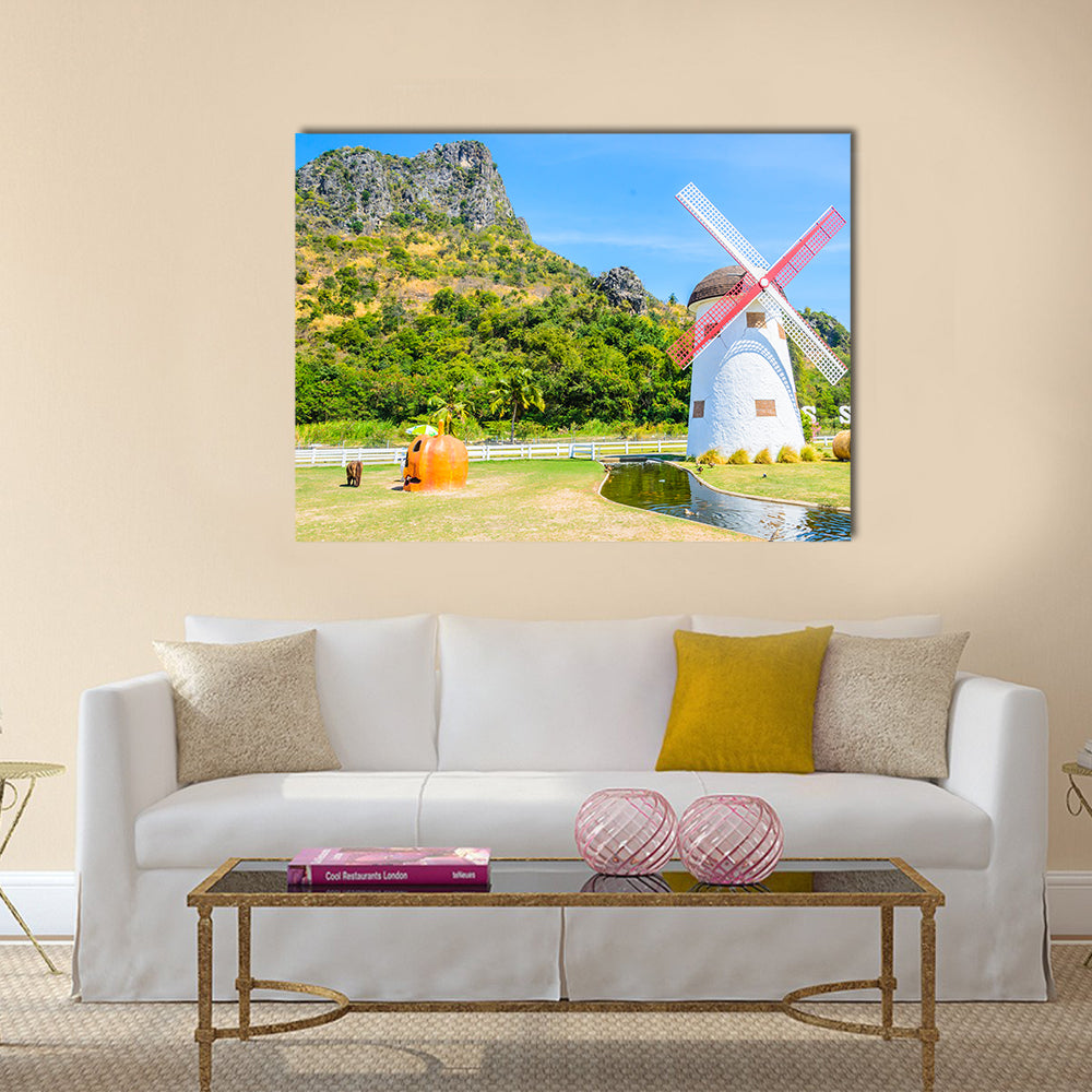 Windmill Multi panel canvas wall art