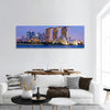 Singapore Skyline Panoramic Canvas Wall Art