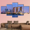 Singapore Skyline multi panel canvas wall art