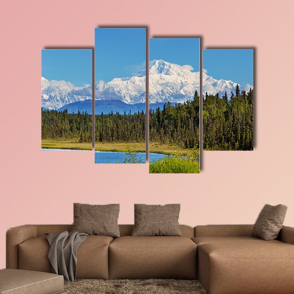 McKinley peak multi panel canvas wall art