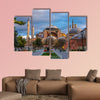 Hagia Sofia church in Istanbul, Constantinople, Turkey multi panel canvas wall art