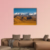 Peaks of the Himalayas poke through the beautiful natural landscape multi panel canvas wall art