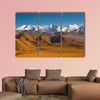 Peaks of the Himalayas poke through the beautiful natural landscape multi panel canvas wall art