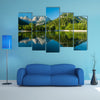 Jasna Lake, Kranjska gora, Slovenia multi panel canvas wall art