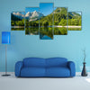 Jasna Lake, Kranjska gora, Slovenia multi panel canvas wall art