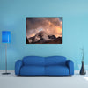 Mountain of the Santa Cruz Trek, Cordillera Blanca, Peru South America Multi Panel Canvas Wall Art