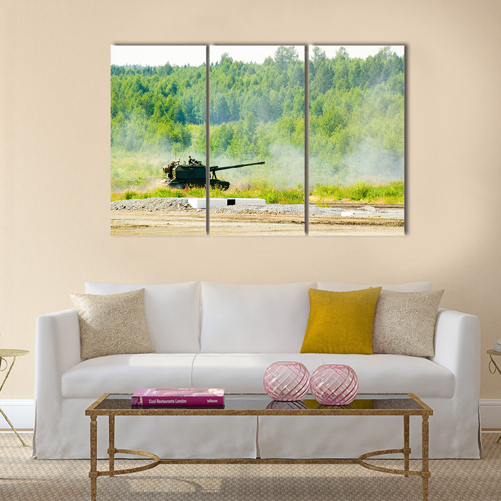 Nato arms expo Multi Panel Canvas Wall Art