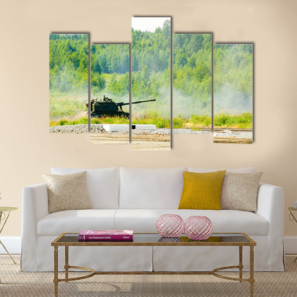 Nato arms expo Multi Panel Canvas Wall Art