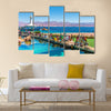 Visitors in Marine park EILAT, ISRAEL Multi Panel Canvas Wall Art