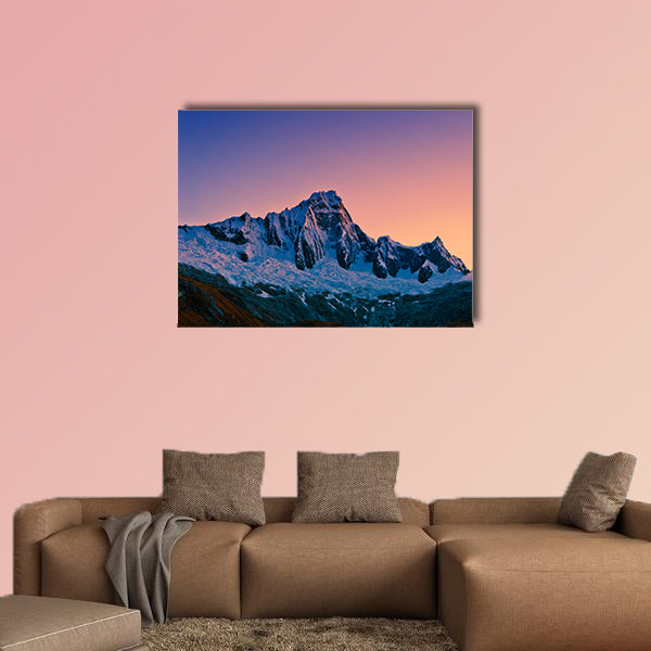 Mountain of the Santa Cruz Trek Peru South America multi panel canvas wall art